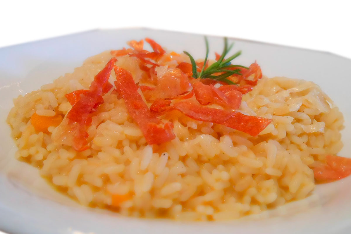 Risotto al melone e prosciutto Ricette con il Melone DIVA di Verona
